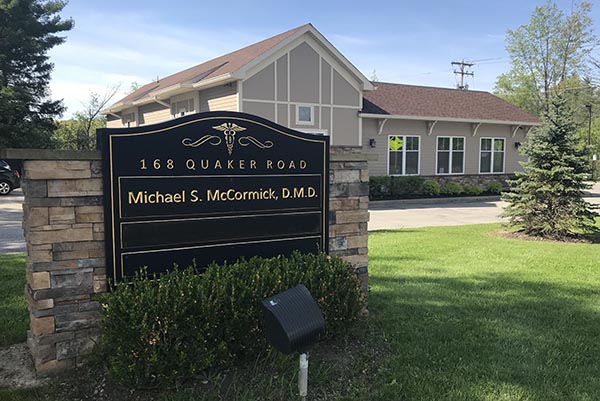 Michael Mccormick Dental Sign